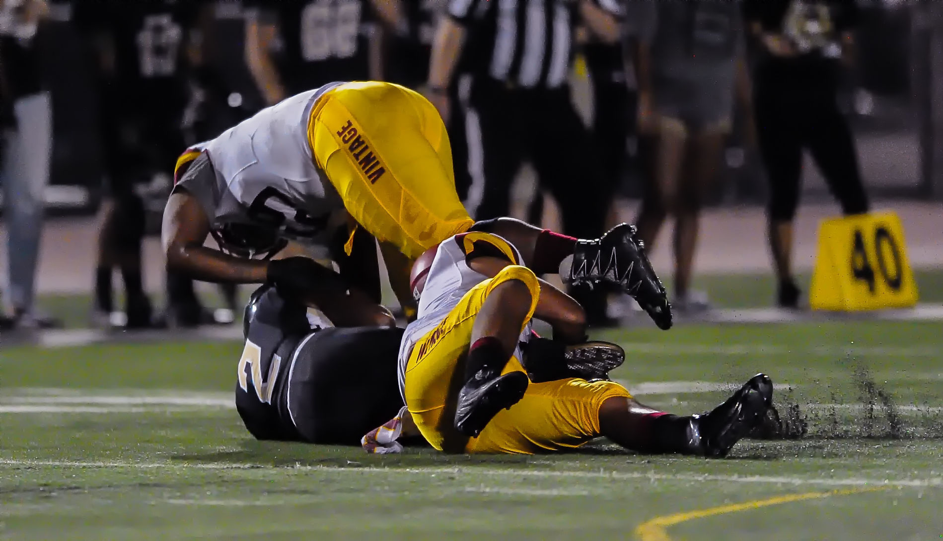 Vintage at American Canyon football